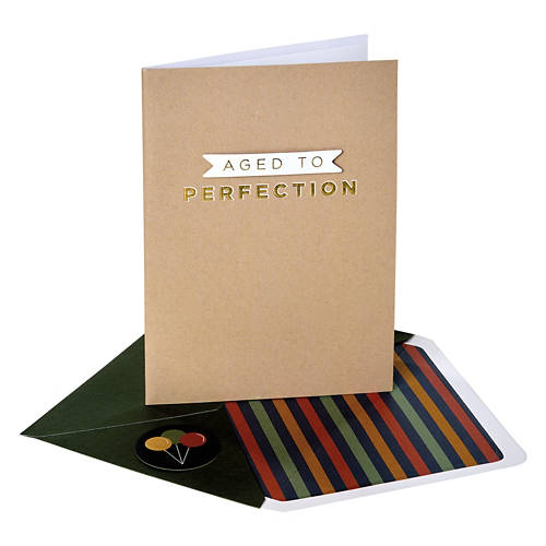 5" x 7" Greeting Card - Aged to Perfection