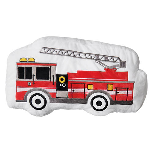 Kids Fire Truck Shaped Pillow