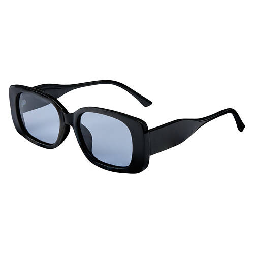 Ladies Polarized Sunglasses - Rectangle Black