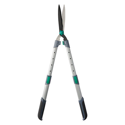 Telescopic Hedge Shears, Wavy Blade