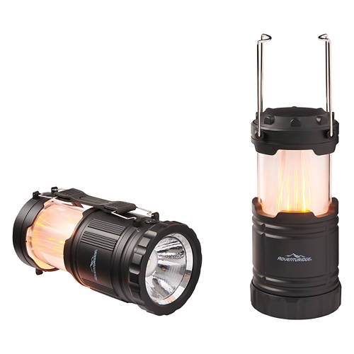 Indoor/Outdoor Pop-Up LED Lantern Set, Flame Light Product Image Front shot 01