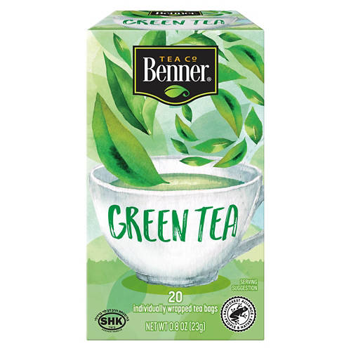 Green Tea Bags Product Image Front shot 01