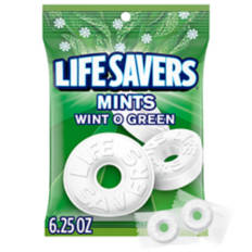 Wint-O-Green Breath Mints Hard Candy, 6.25 oz Bag