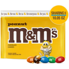 Peanut Milk Chocolate Candy Sharing Size, 10.05 oz Bag