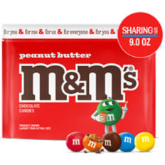 Peanut Butter Milk Chocolate Candy Sharing Size, 9 oz Bag