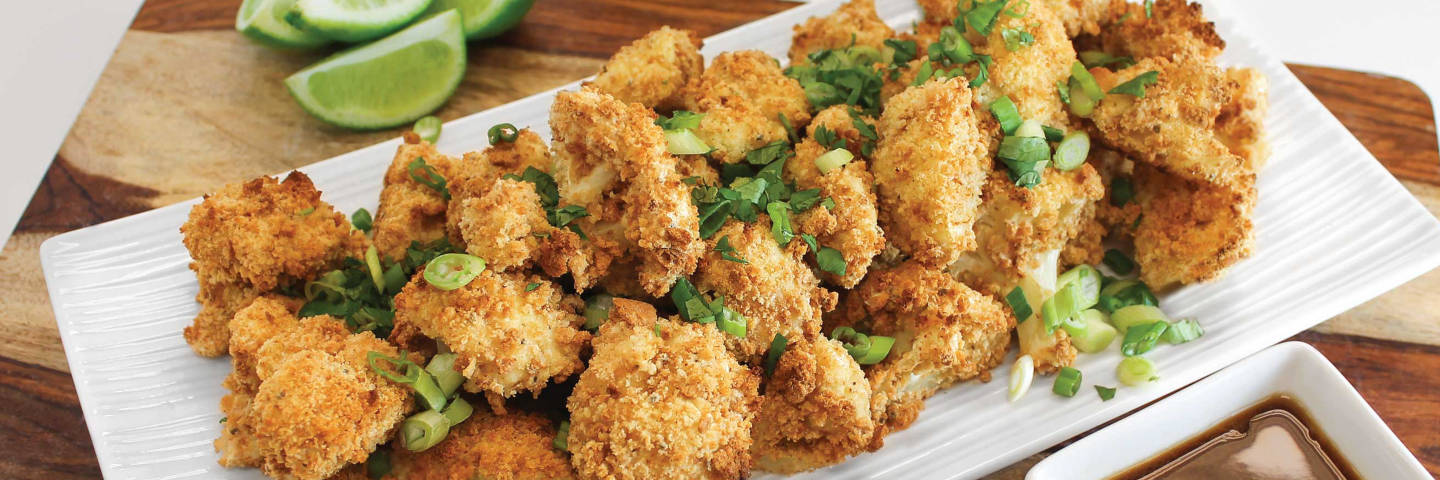 Spicy Cauliflower Bites with Sweet Dipping Sauce-image