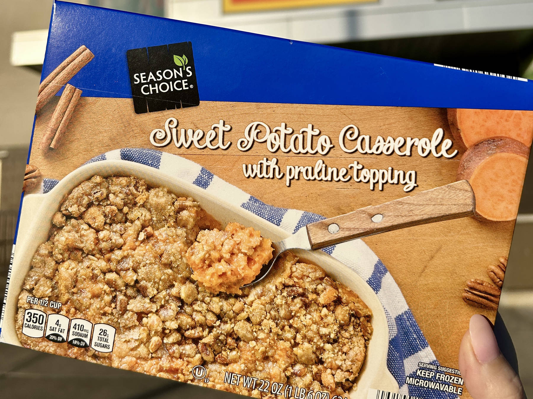 Season's Choice Sweet Potato Casserole with Praline Topping